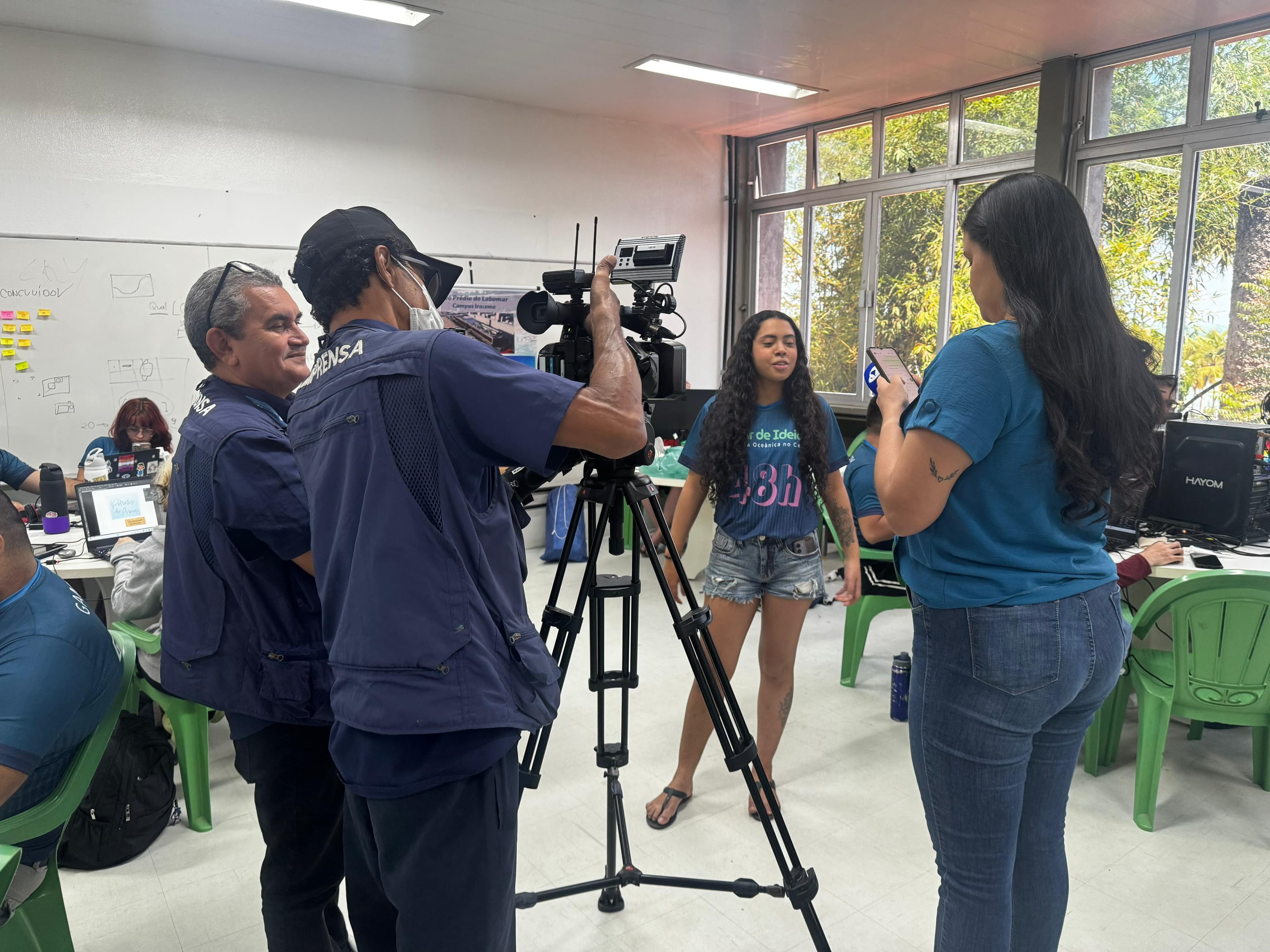 Reportagem balanço geral game jam